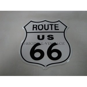 Plaque tole Route 66